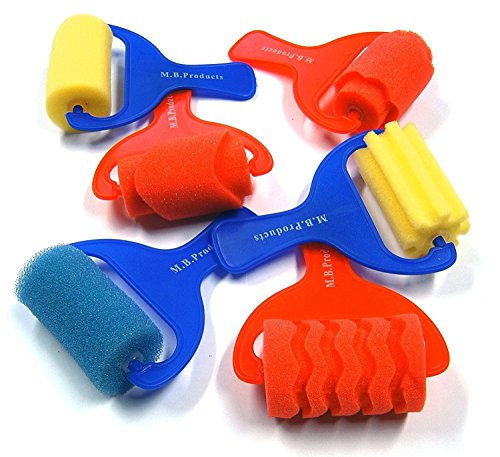 Rouleaux à Peinture en éponge - Pack de 6