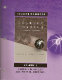 Student Workbook for College Physics Volume 1