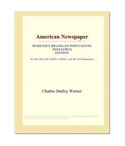 American Newspaper (Webster's Brazilian Portuguese Thesaurus Edition)