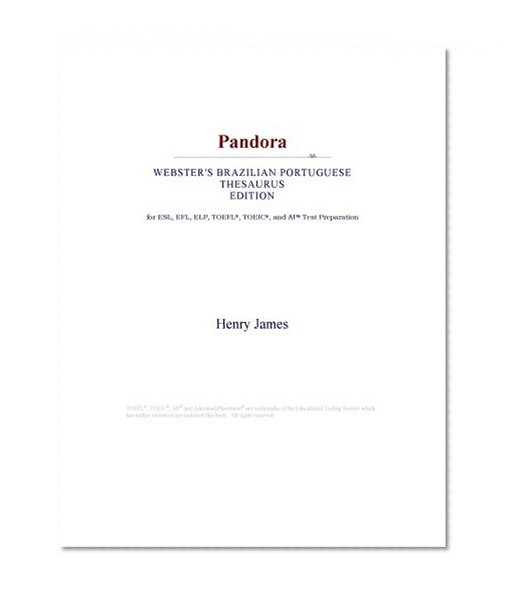Pandora (Webster's Brazilian Portuguese Thesaurus Edition)
