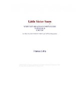 Little Sister Snow (Webster's Brazilian Portuguese Thesaurus Edition)