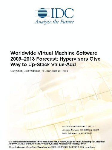 Worldwide Virtual Machine Software 20092013 Forecast: Hypervisors Give Way to Up-Stack Value-Add
