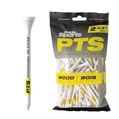 PTS Wooden Tees (2 3/4"), bag of 100 Tees