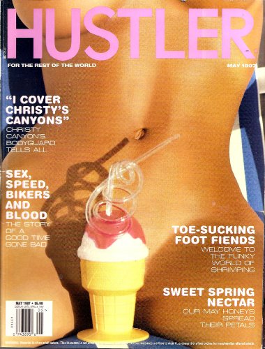 Hustler Adult Magazine May 1977 Christy Canyon's Bodygaurd Tells All.