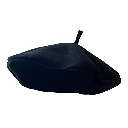 Beistle Black Felt Fabric Novelty Director’s Beret Hat Awards Night Party Costume Accessory, One Size
