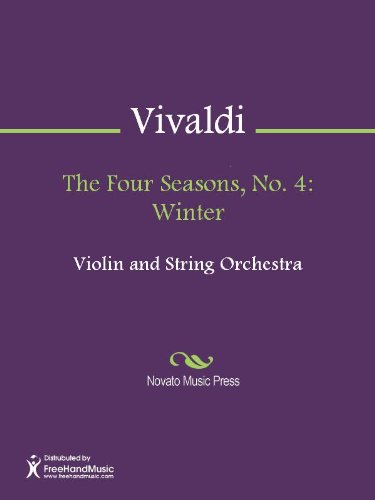 The Four Seasons, No. 4: Winter - Movement 1