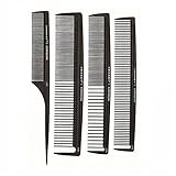 Cricket Carbon Combs Stylist, 4 Count