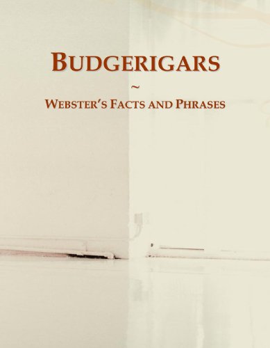 Budgerigars: Webster's Facts and Phrases