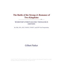 The Battle of the Strong (A Romance of Two Kingdoms (Webster's Portuguese Thesaurus Edition)