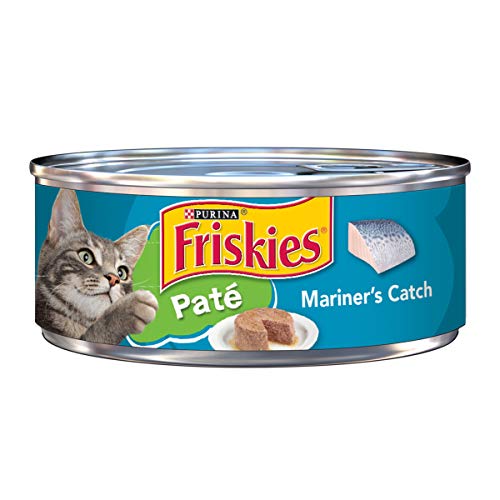 Purina Friskies Pate Wet Cat Food, Mariner's Catch - (24) 5.5 oz. Cans