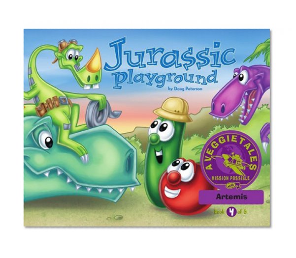 Jurassic Playground - VeggieTales Mission Possible Adventure Series #4: Personalized for Artemis (Girl)