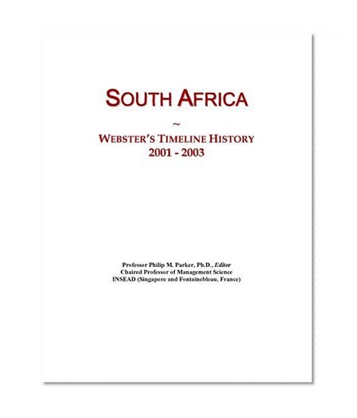 South Africa: Webster's Timeline History, 2001 - 2003