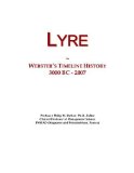 Lyre: Webster's Timeline History, 3000 BC - 2007