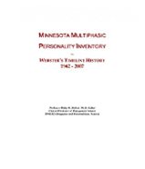 Minnesota Multiphasic Personality Inventory: Webster's Timeline History, 1942 - 2007