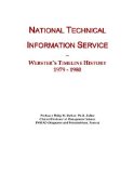 National Technical Information Service: Webster's Timeline History, 1979 - 1980