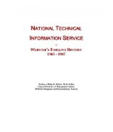 National Technical Information Service: Webster's Timeline History, 1985 - 1987