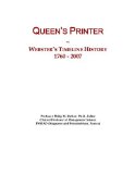 Queen's Printer: Webster's Timeline History, 1760 - 2007