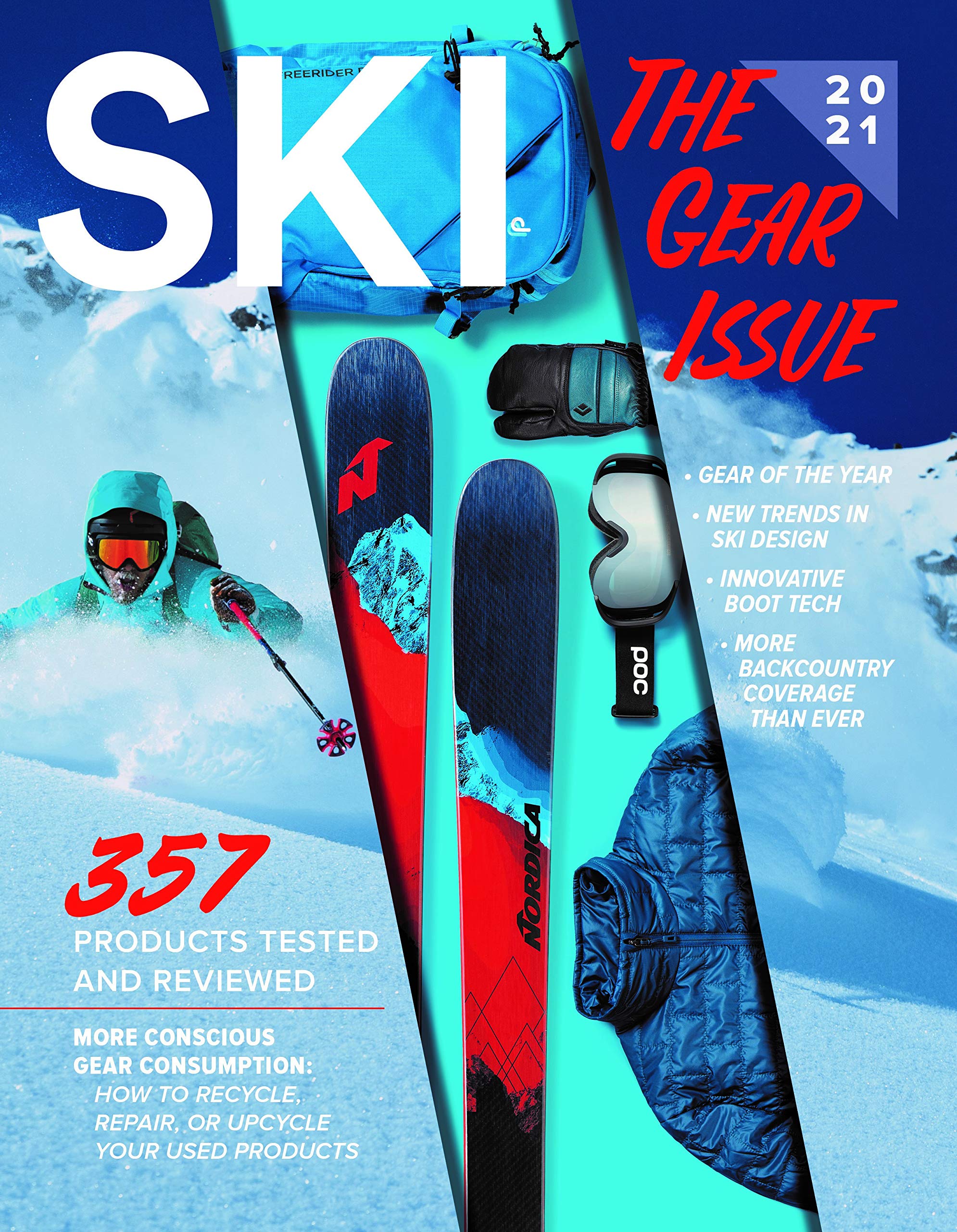 Book Cover Ski (1-year auto-renewal)ÿ-Discontinued ASIN Print Magazine