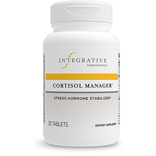 Integrative Therapeutics - Cortisol Manager® - with Ashwagandha and L-Theanine – Promotes Relaxation & Calm to Support Restful Sleep* - 30 Tablets