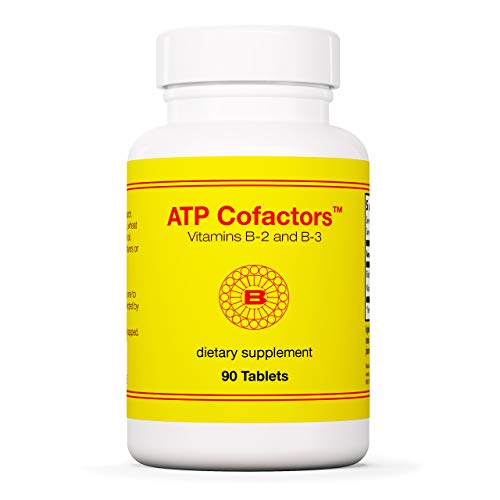 Optimox ATP Cofactors - High Potency Vitamin B Complex - Niacin and Riboflavin - 90 Tablets