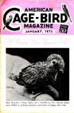 Green Singing Finch/Condition Your Bird/Watching Birds/My Bout With French Moult/Vanishing White Wing/Bird Called Sparkie/Border Fancy Canary/Gouldian Finch/Your Canary Hens/The Cage/Color-Bred Canaries/Breeding Saffron Finch/Canaries Nesting Program (Ame