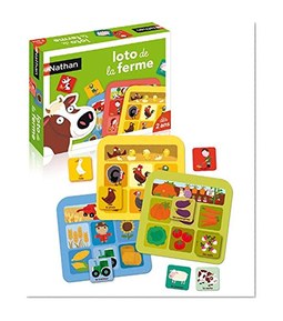 Nathan - 31040 - Jeu de société - Jeu éducatif - Loto Ferme