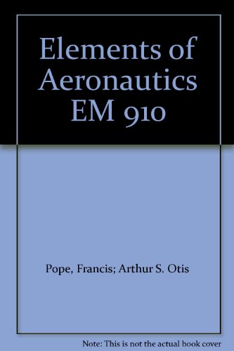 Elements of Aeronautics EM 910