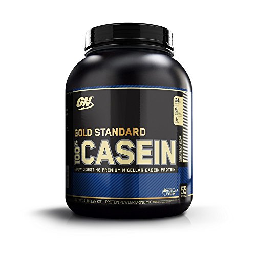 Book Cover OPTIMUM NUTRITION GOLD STANDARD 100% Micellar Casein Protein Powder, Slow Digesting, Helps Keep You Full, Overnight Muscle Recovery, Cookies and Cream, 4 Pound