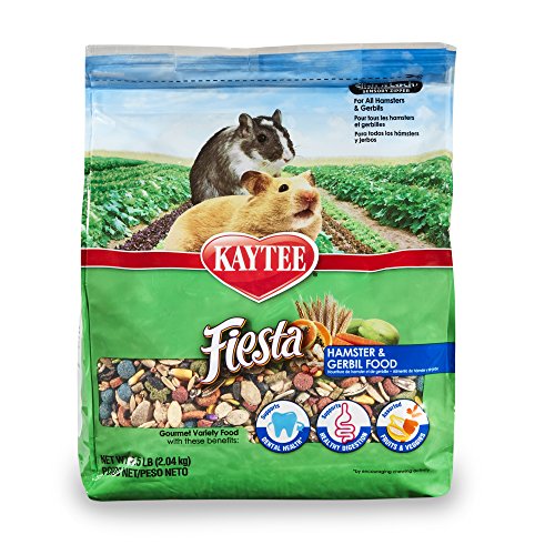 Kaytee Fiesta Hamster And Gerbil Food, 4.5-Lb Bag