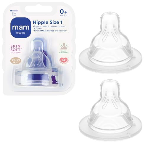 Mam USA Nipples Slow Flow, 2 pack