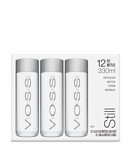VOSS Artesian Still Water, 330 ml Plastic Bottles 11.15 Fl. Oz (Pack of 12)