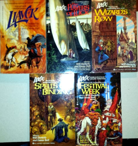 Liavek (Complete Set in 5 volumes): Book 1 Liavek; Book 2, The Players of Luck; Book 3, Wizard's Row; Book 4, Spells of Binding & Book 5, Festival Week