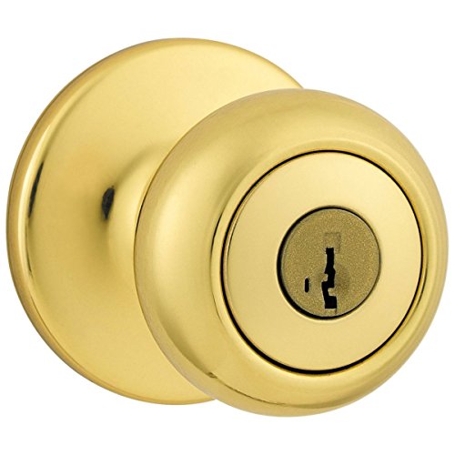 Kwikset Cove Entry Knob Featuring SmartKeyÂ® in Venetian Bronze