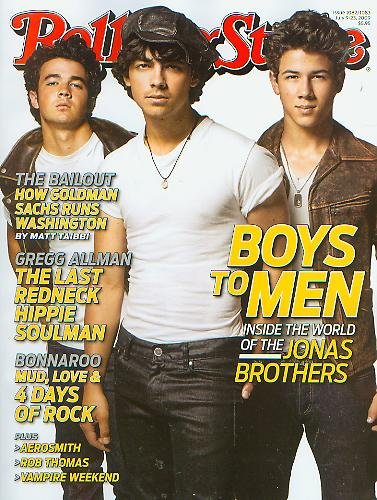 Rolling Stone July 9-23 2009 The Jonas Brothers (#1082/1083)
