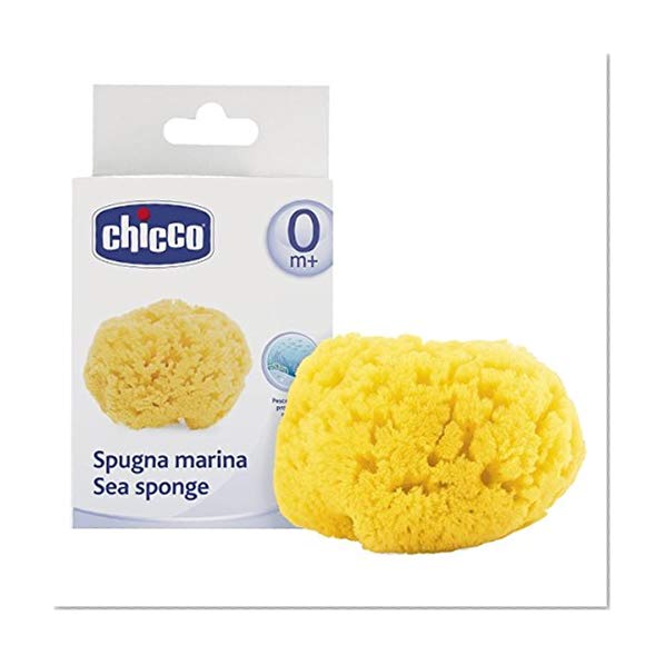 Chicco- 00062179400000 100% Natural Sea Sponge 0 M+