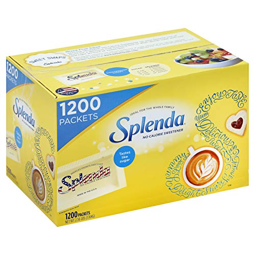 Book Cover SPLENDA No Calorie Sweetener, Single-Serve Packets (1,200 Count)