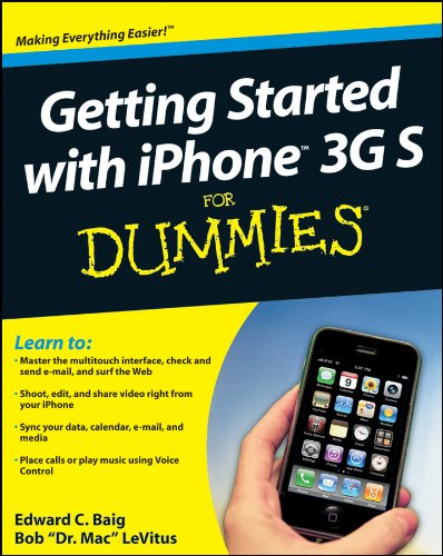Getting Started with iPhone 3G S For Dummies