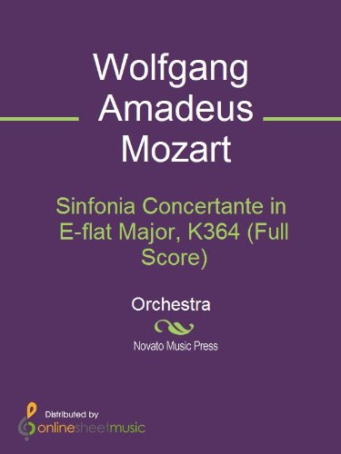 Sinfonia Concertante in E-flat Major, K364 (Full Score)