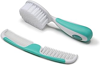 Book Cover Safety 1st Easy Grip Brush and Comb, Colors May Vary