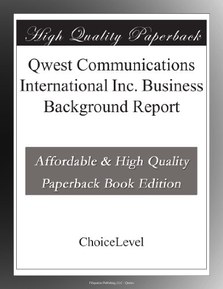 Qwest Communications International Inc. Business Background Report