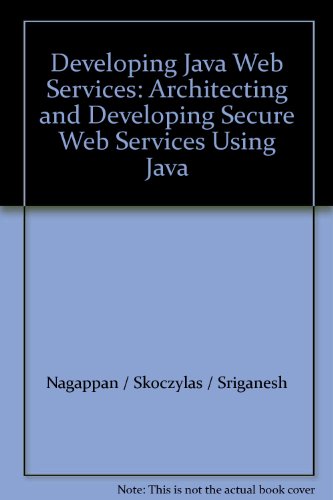 Developing Java Web Services: Architecting and Developing Secure Web Services Using Java