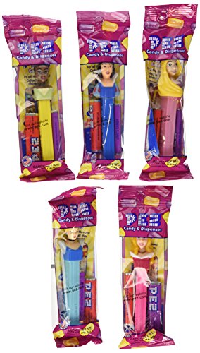Disney Princess PEZ Candy Dispensers Pack of 12