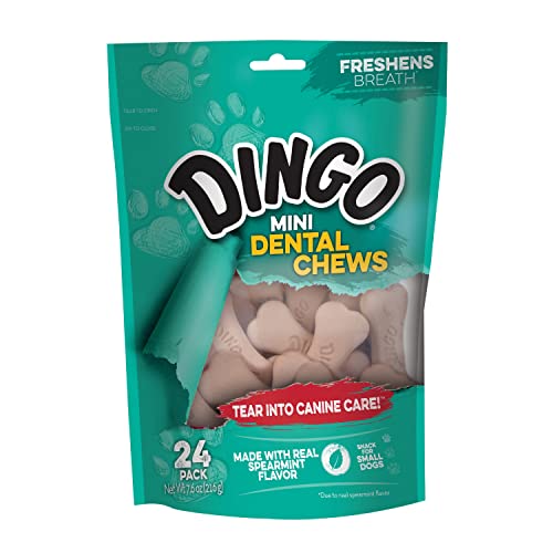 Dingo Mini Denta-Treats, 24-Pack