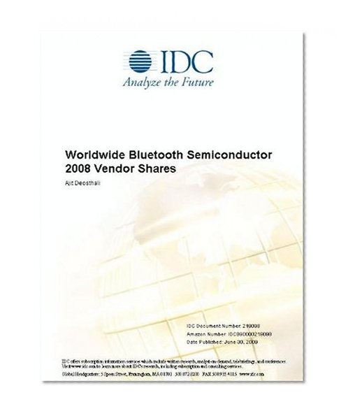 Worldwide Bluetooth Semiconductor 2008 Vendor Shares