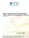 Bupa: A Case Study on Offshore Multi-Vendor Application Management Services