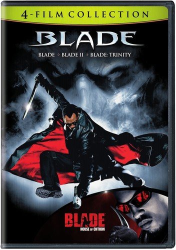 4 Film Favorites: Blade Collection (Blade / Blade II / Blade: Trinity / Blade: House of Chthon)