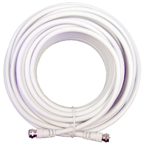 Wilson Electronics 20 ft. White RG6 Low Loss Coax Cable (F-Male to F-Male)