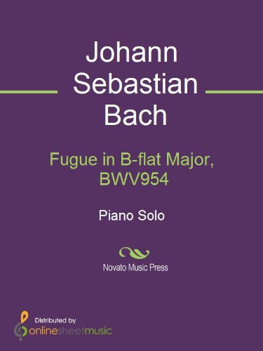 Fugue in B-flat Major, BWV954