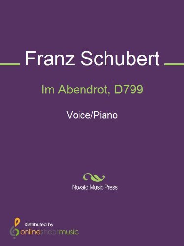 Im Abendrot, D799