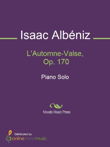 L'Automne-Valse, Op. 170
